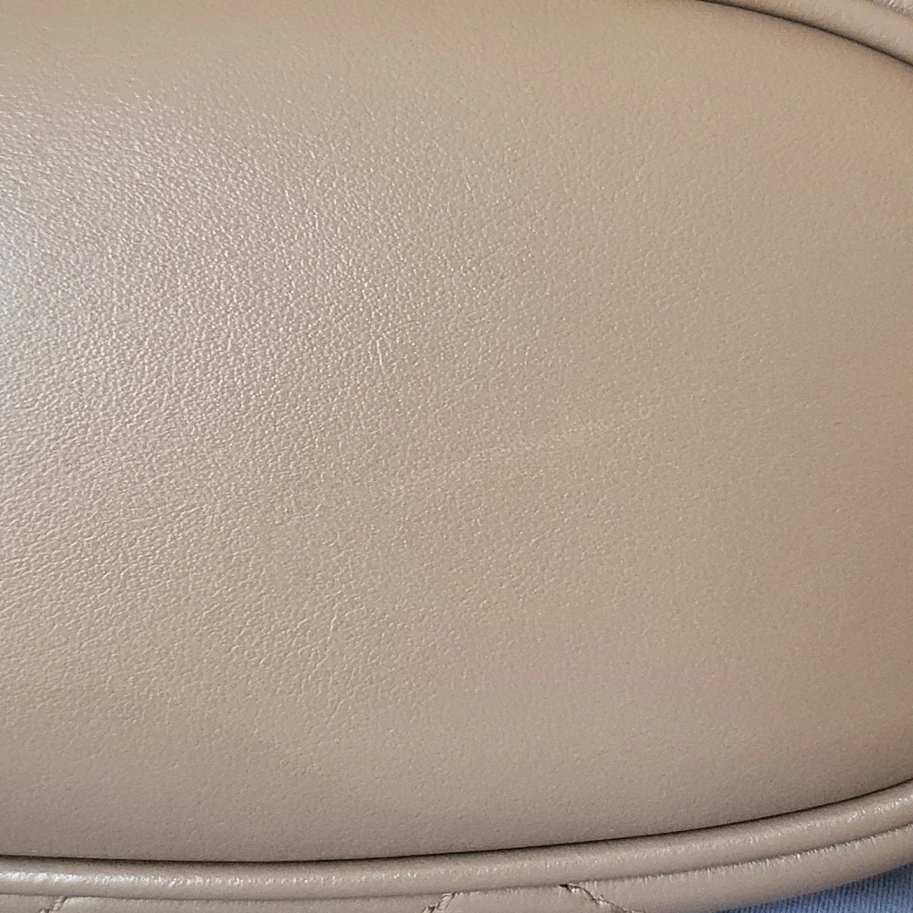 Gucci Calfskin Matelasse‎ GG Marmont Large Cosmetic Case Porcelain Rose